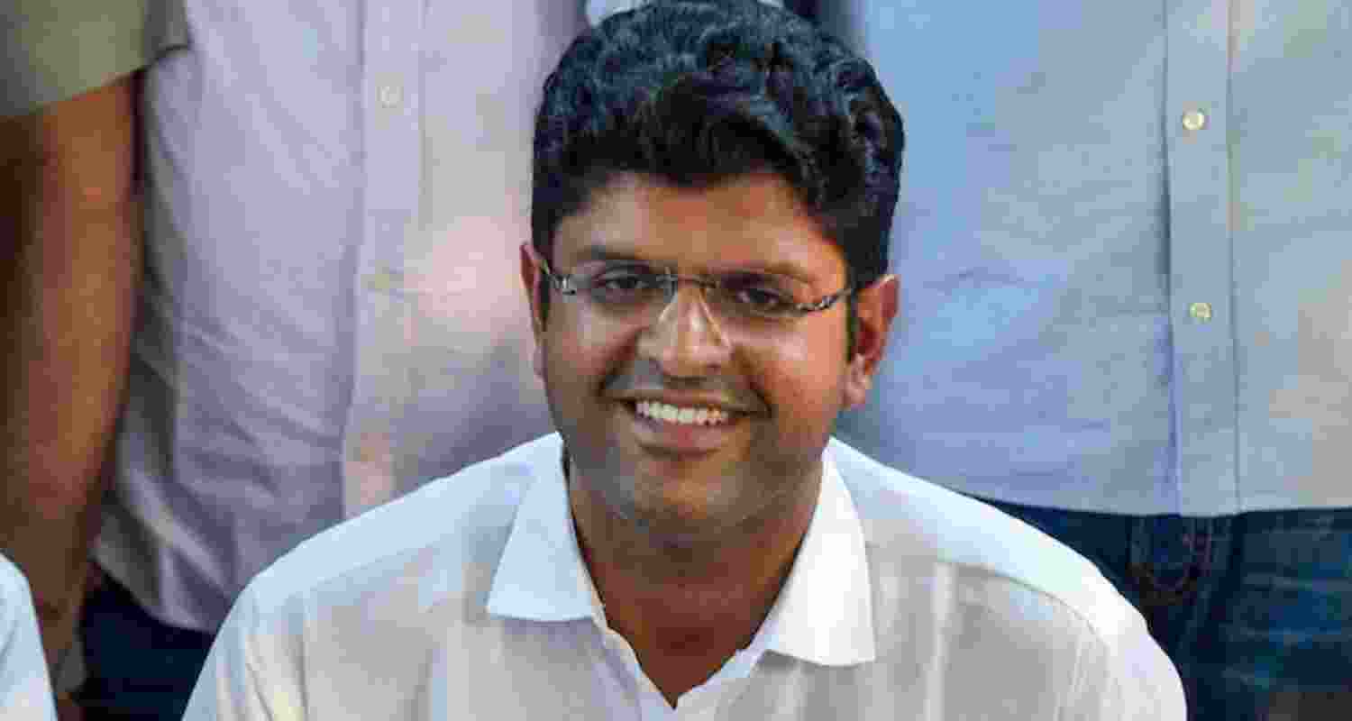  JJP leader Dushyant Chautala. 