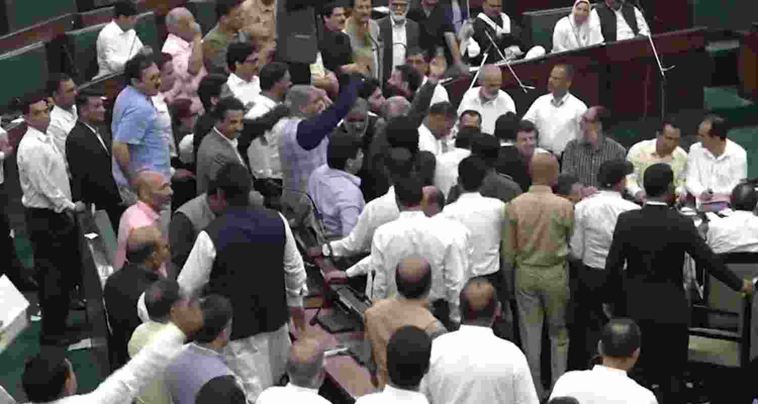 Ruckus over WAQF Bill in J&K Assembly, house adjourned twice
