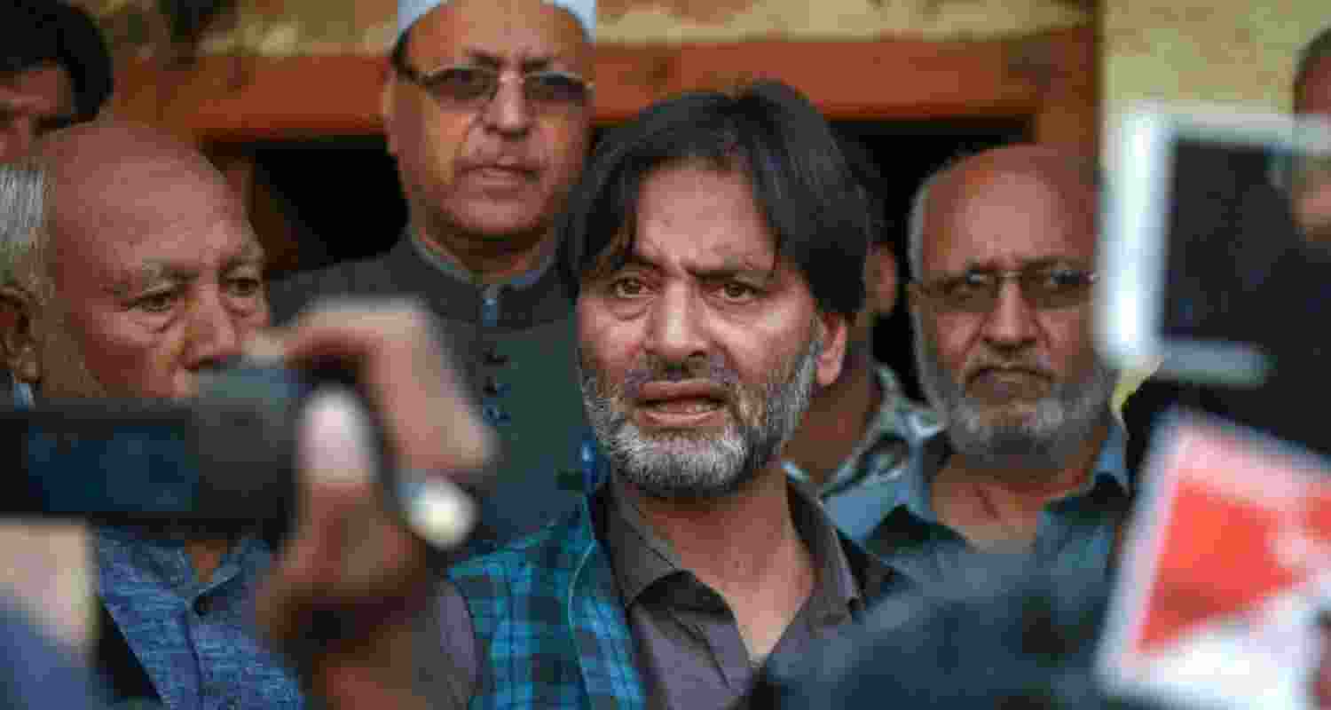 JKLF chief Yasin Malik.