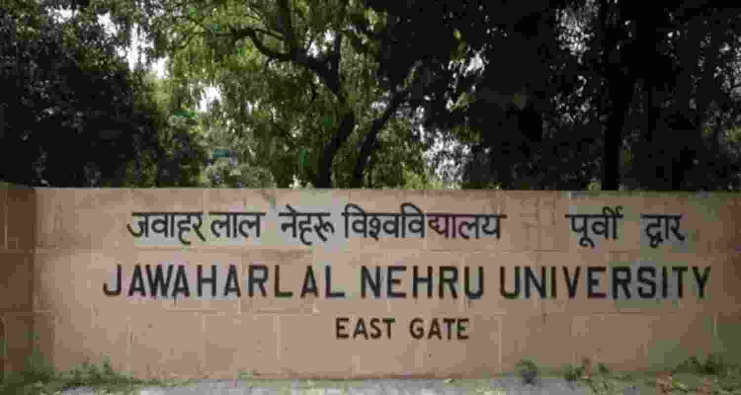 The students screened the documentary later on a laptop at the university's Ganga Dhaba, where scores of students gathered to watch it in the presence of security personnel.