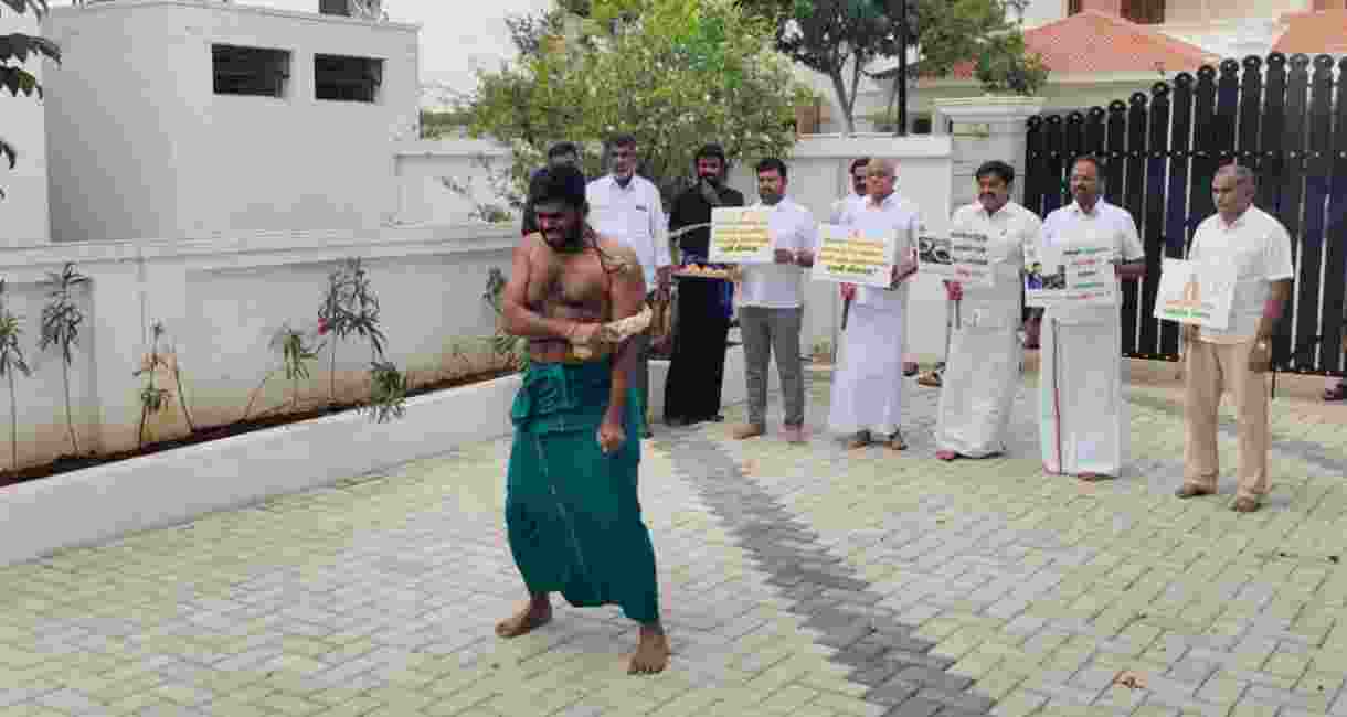 Annamalai flogs self against DMK govt in TN assault case