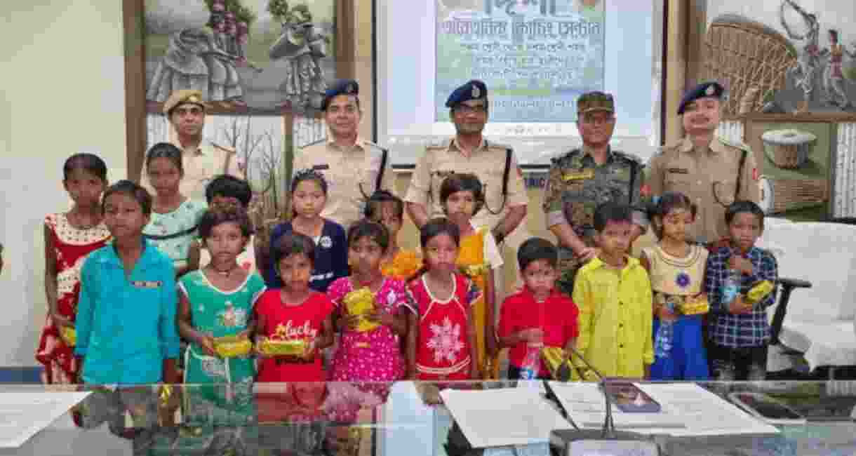 In Jhargram, police trade batons for blackboards