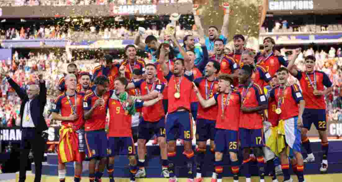 Having already lifted the UEFA Euro 2024 trophy, Spain now hold both the European and world titles