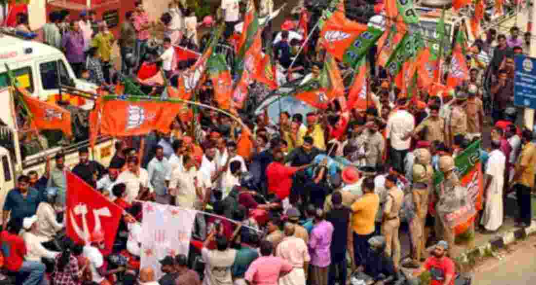 LSGD phase one campaigning ends in Kerala