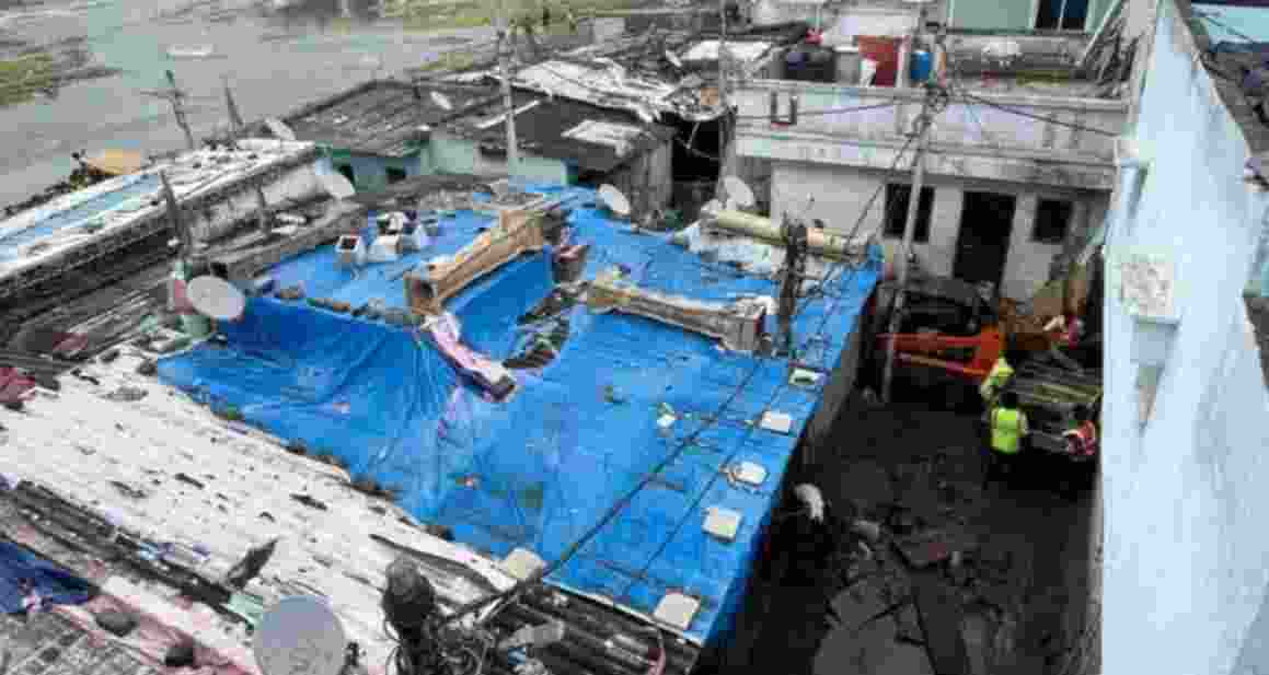 Families return as Musi River water recedes in Hyderabad