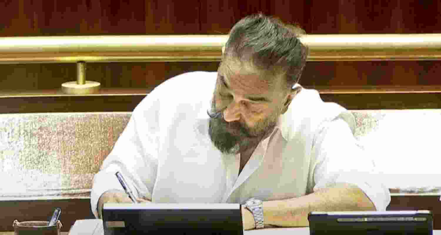 Actor and MNM leader Kamal Haasan.