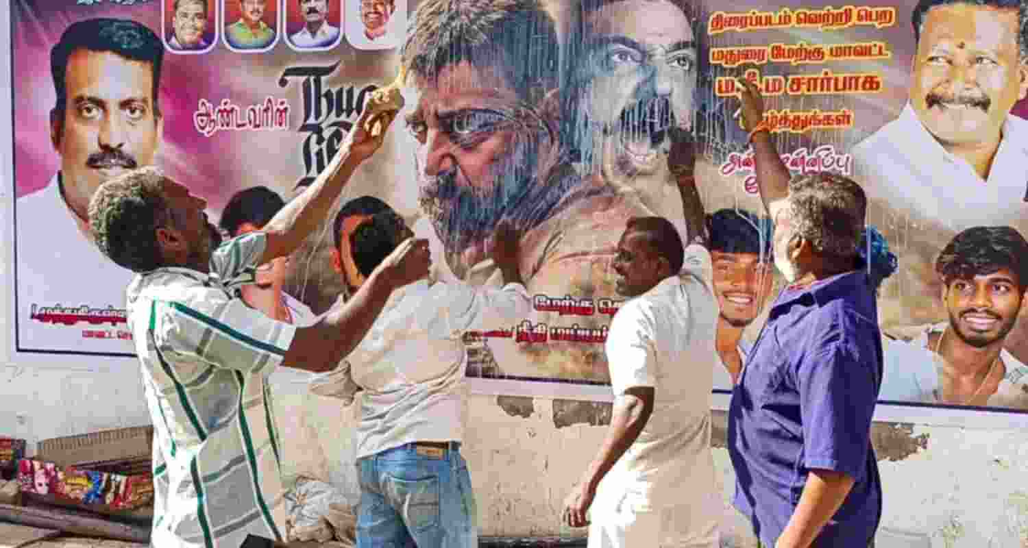 Kamal Haasan's Tamil fans celebrate as Thug Life hits theatres