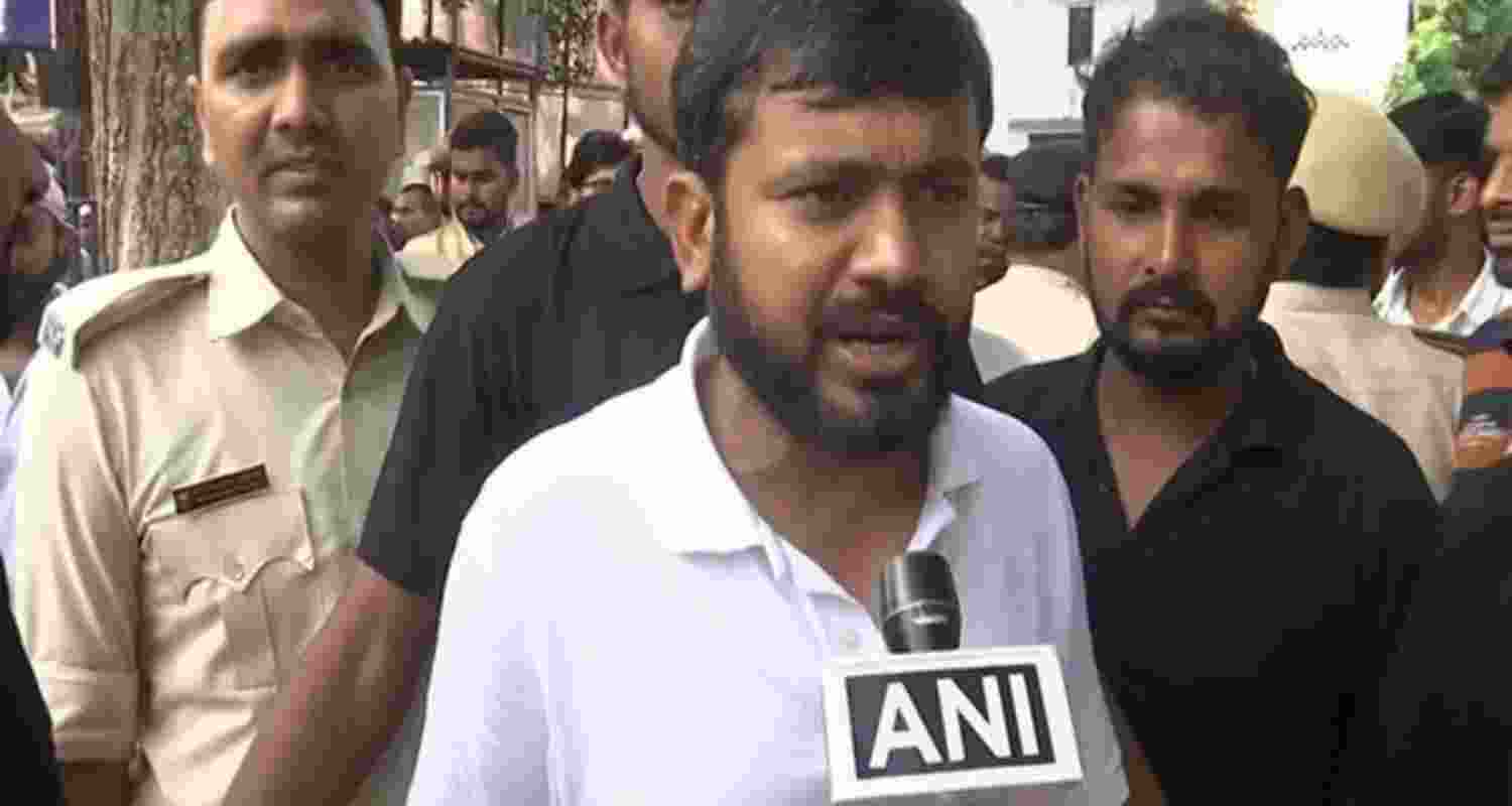 Congress leader Kanhaiya Kumar.