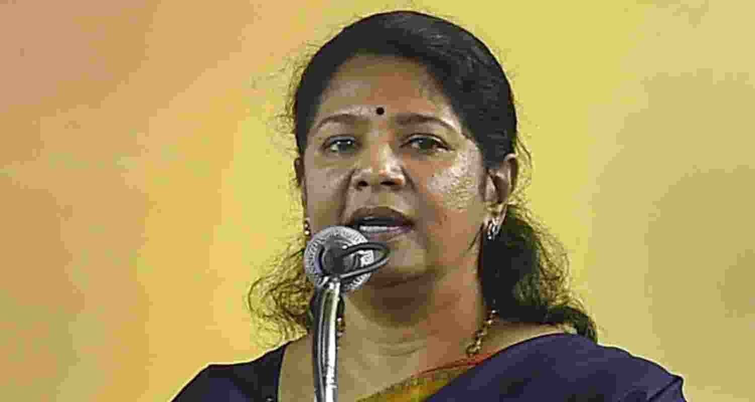 Dravida Munnetra Kazhagam MP Kanimozhi - file image.