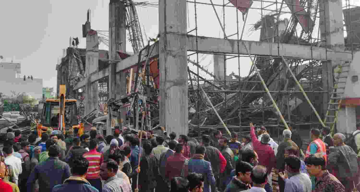 Building collapse at Kannauj: Rescue operations underway
