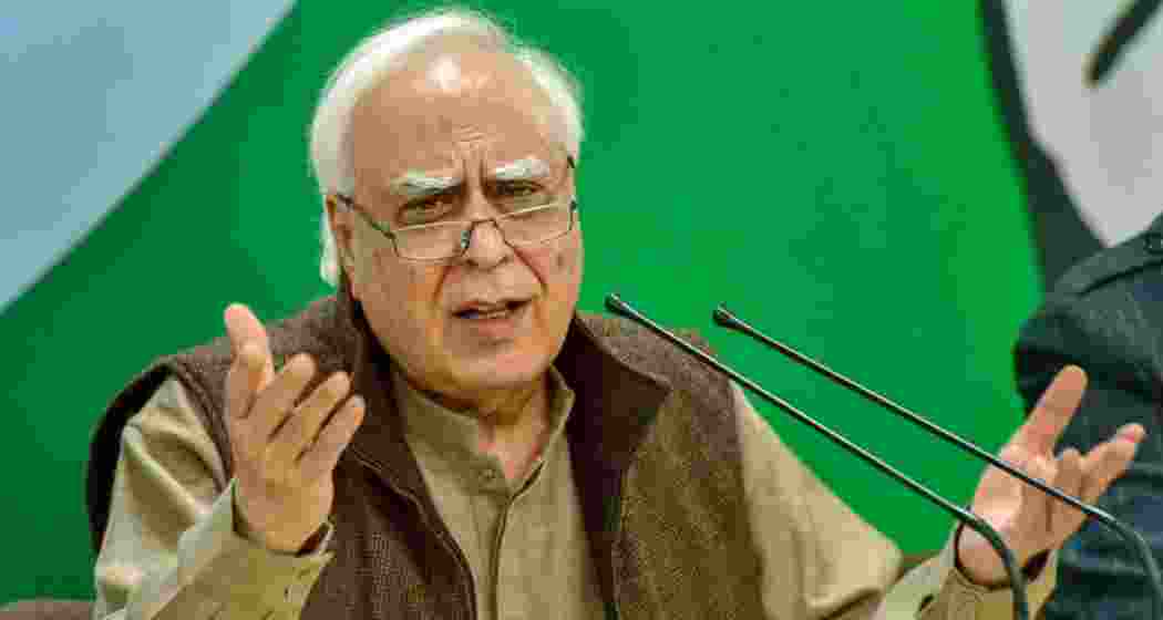 Rajya Sabha MP Kapil Sibal. (File photo)