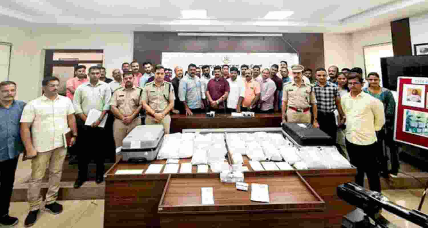 Karnataka’s largest drug haul: 37kg MDMA worth ₹75 cr seized