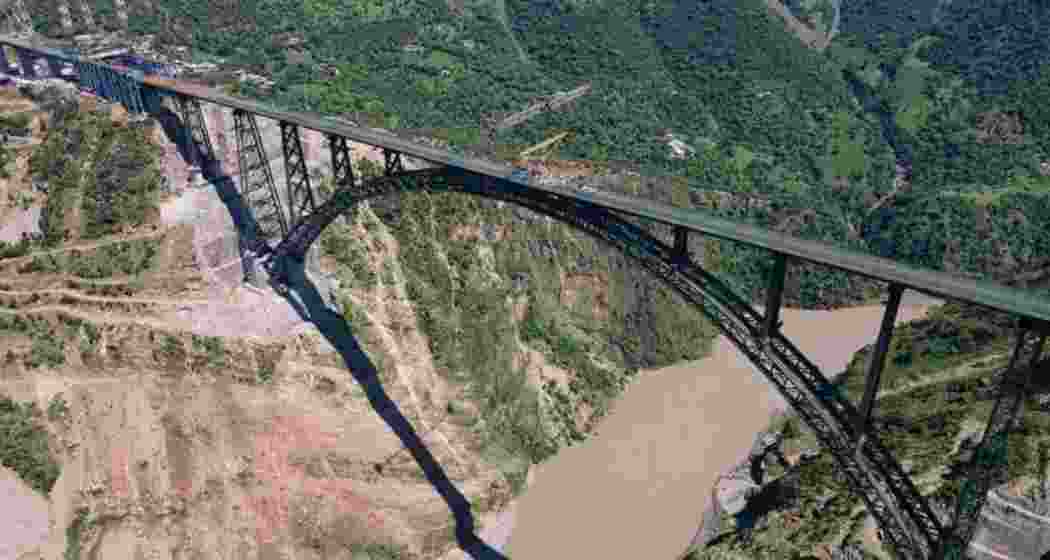 The Chenab bridge is a crucial link in the Katra-Banihal rail project.