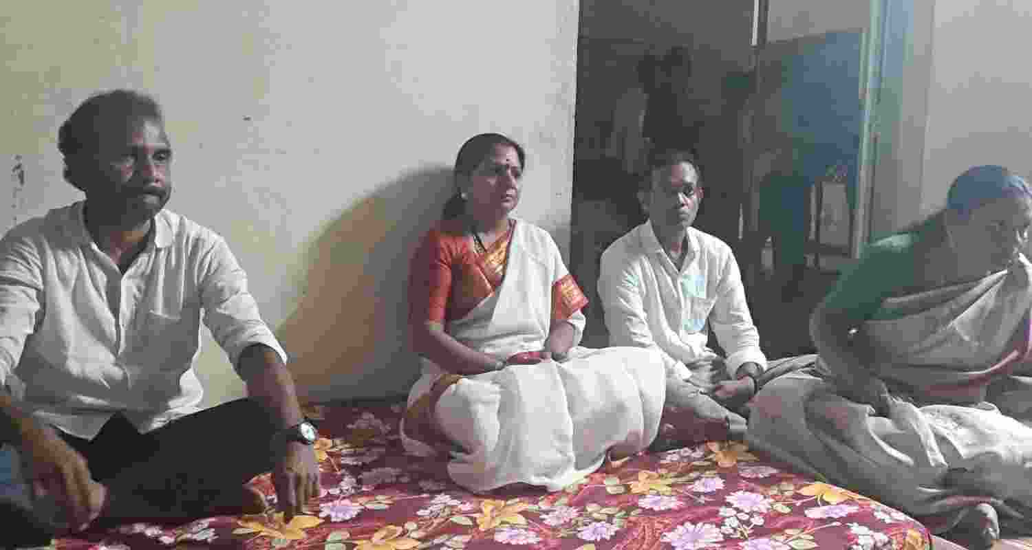 Kalvakuntla Kavitha, President of Telangana Jagruthi, expresses solidarity with the victims of Velugumatla in Khammam.