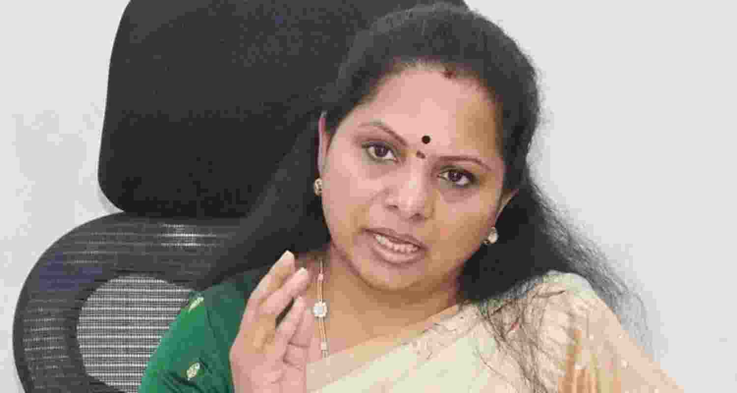 Telangana Rashtra Sena founder K Kavitha - file image.