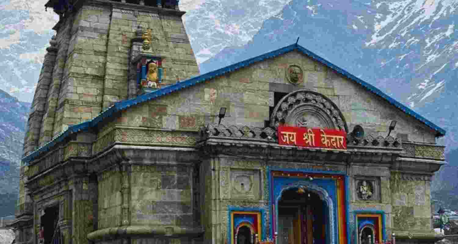 Kedarnath Temple. 