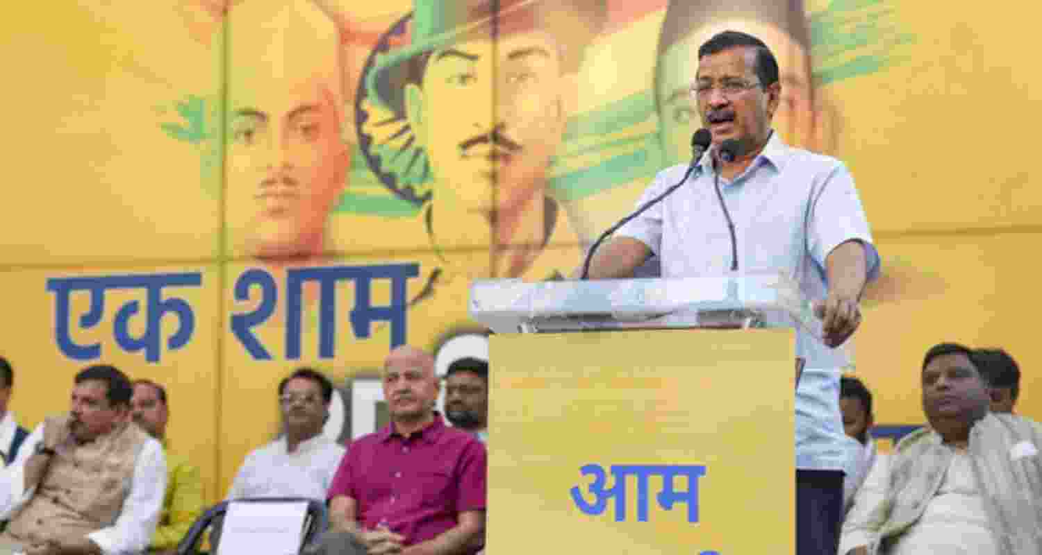 Kejriwal slams BJP for ignoring Bhagat Singh, Ambedkar’s legacy