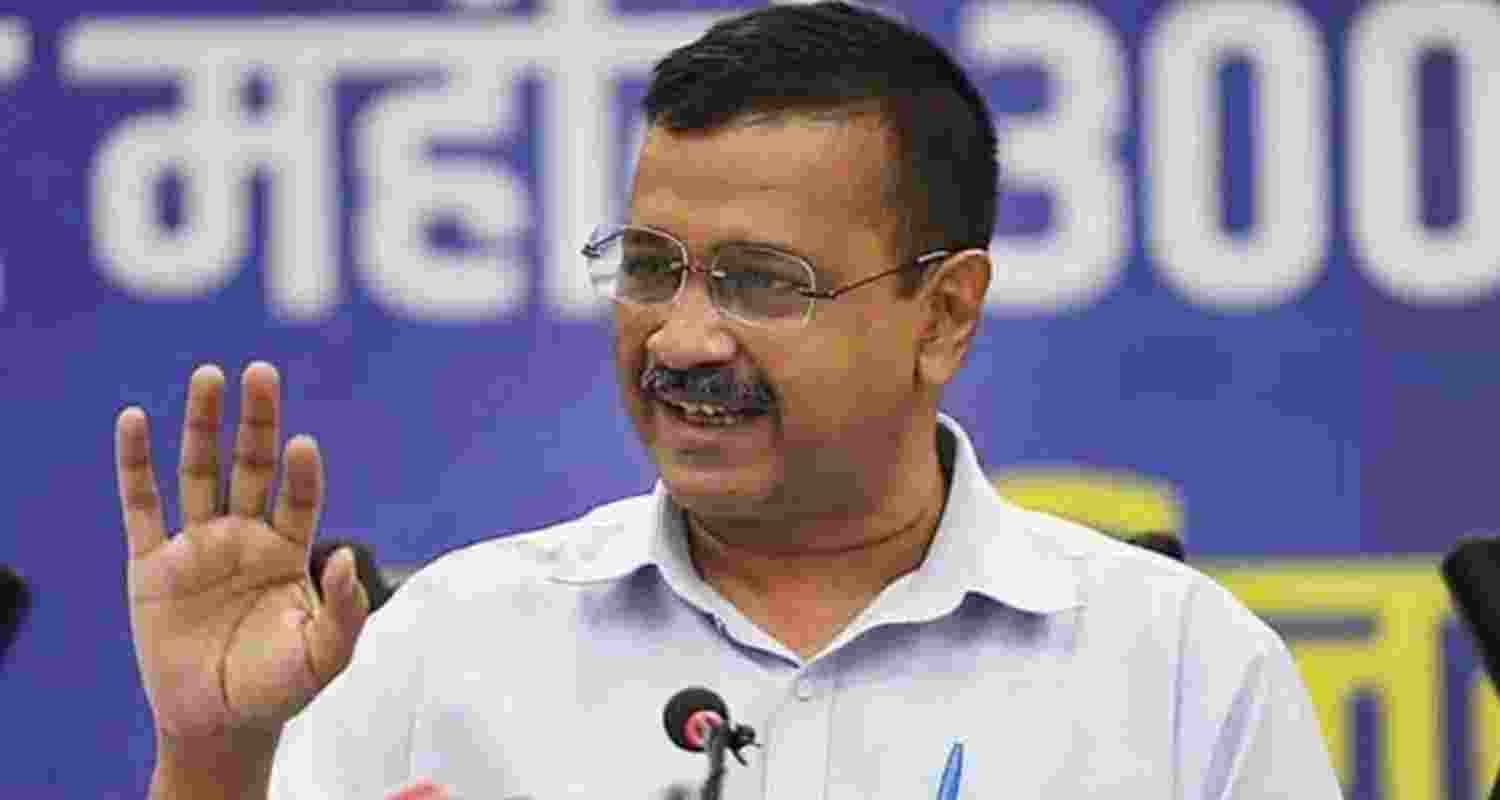 Aam Aadmi Party national convenor Arvind Kejriwal.