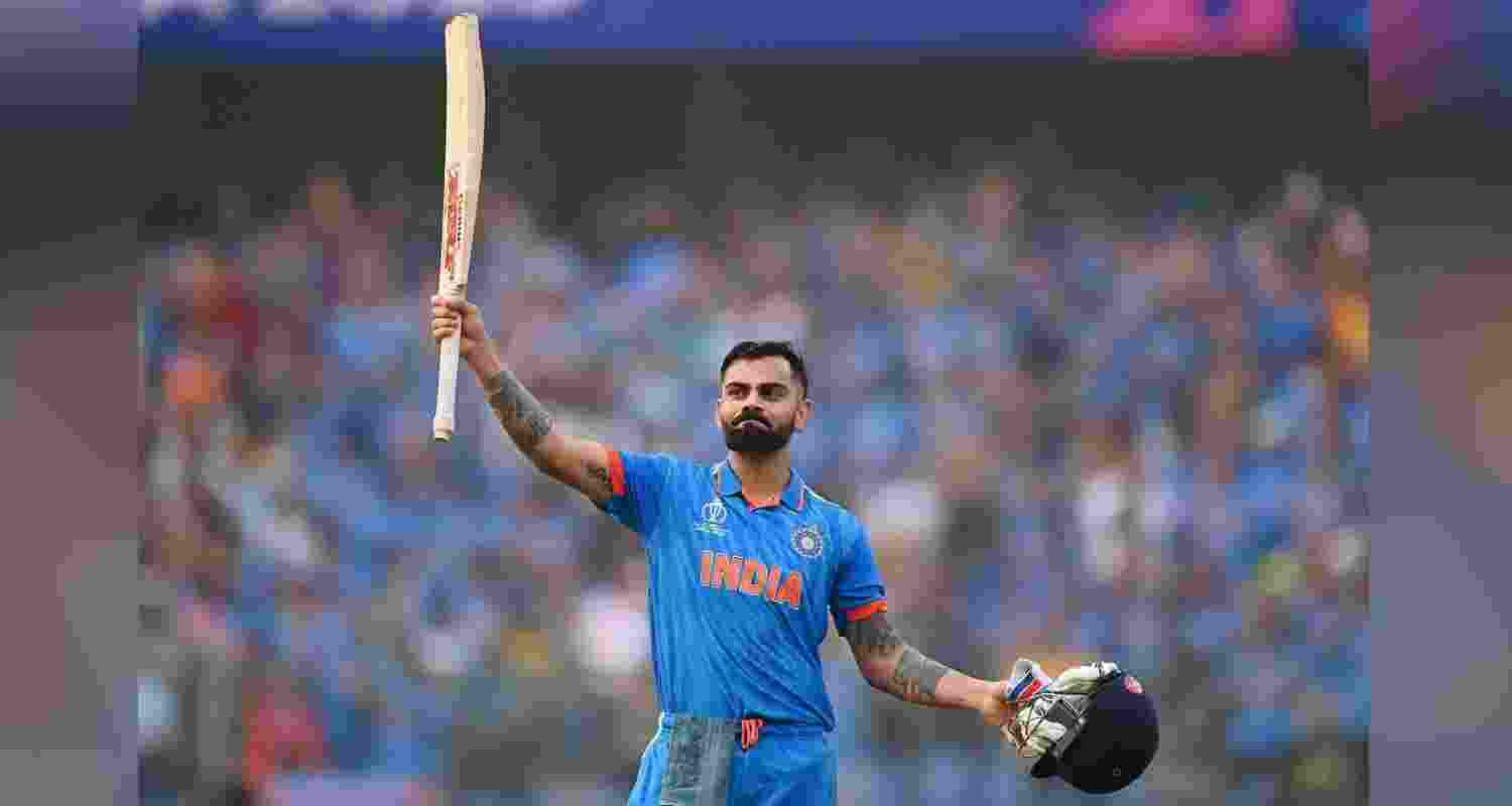 Virat Kohli in action. Image: X