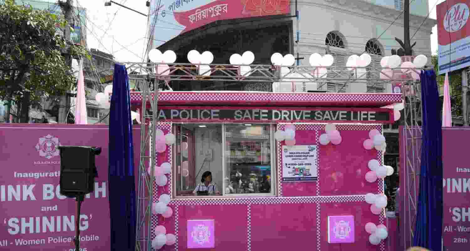 Ahead of 2026 polls, Mamata Banerjee launches Pink Booths and ‘Shining’ all-women night patrol in Kolkata to strengthen women’s safety.