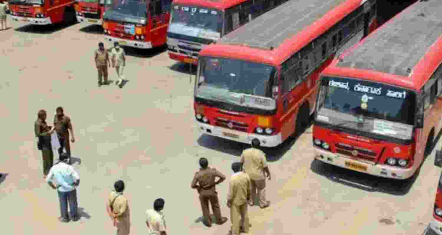Commuters stranded as K'taka bus staff launch statewide strike 