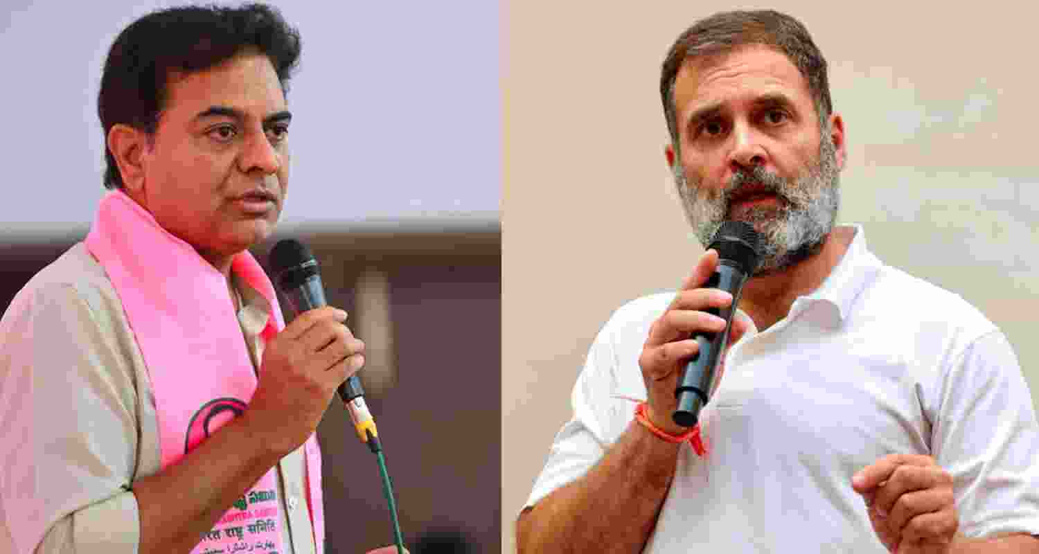 KTR to Rahul: Why demolish homes for Miss World pageant?