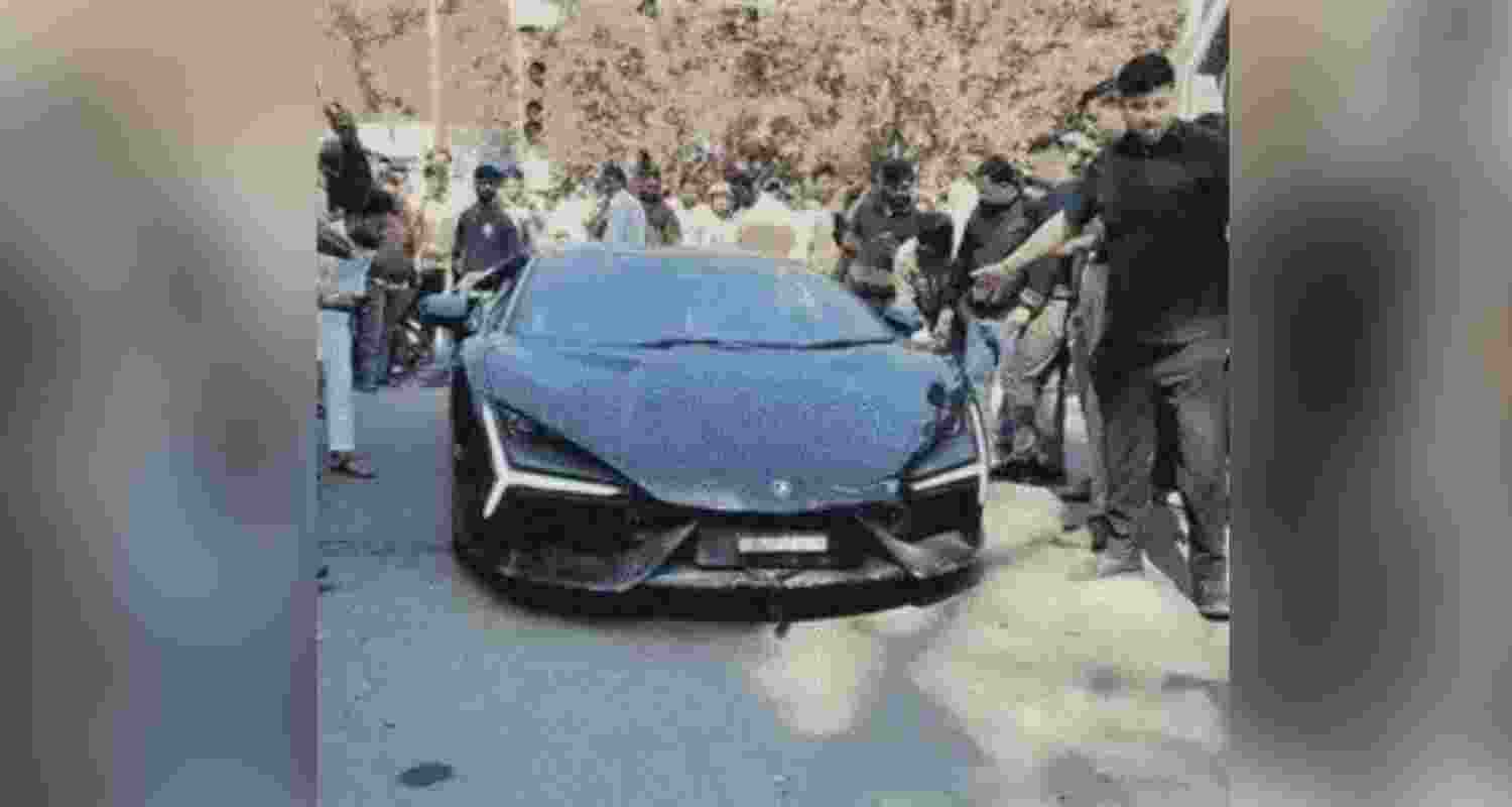 A Lamborghini linked to Shivam Mishra was released from police custody after an Rs 8.5 crore bond was furnished in connection with the February 8 crash.