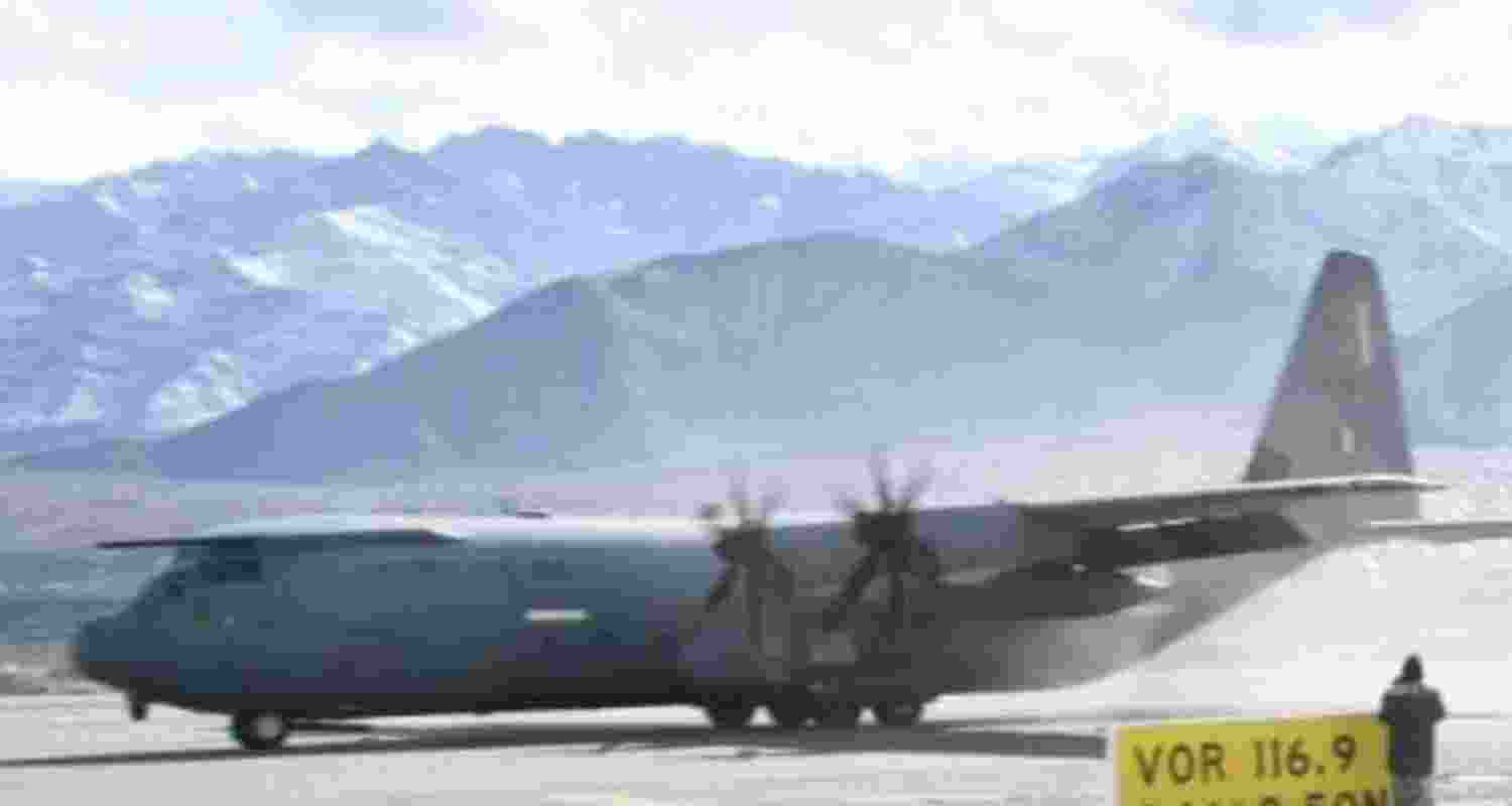 MES engineers transformed Leh Air Force Station into a world-class airfield, completing a new high-altitude runway in a record 21 months.