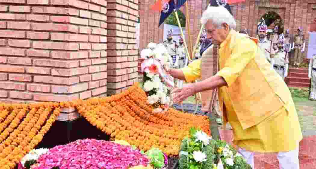 Lieutenant Governor Manoj Sinha. File photo.