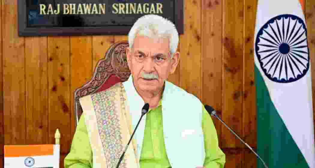 Lieutenant Governor Manoj Sinha. File photo.