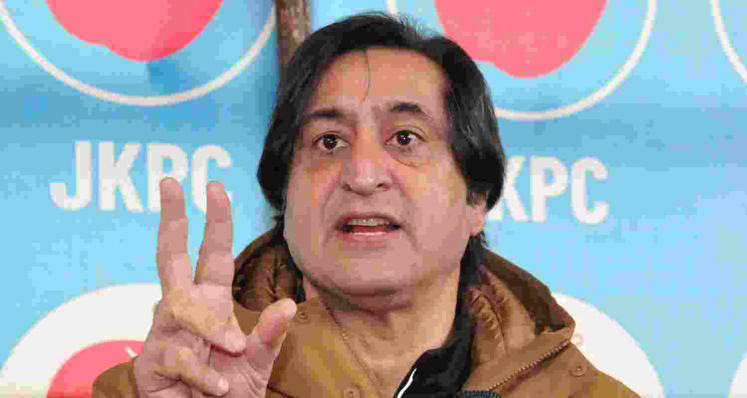 JKPC chairman Sajjad Lone.