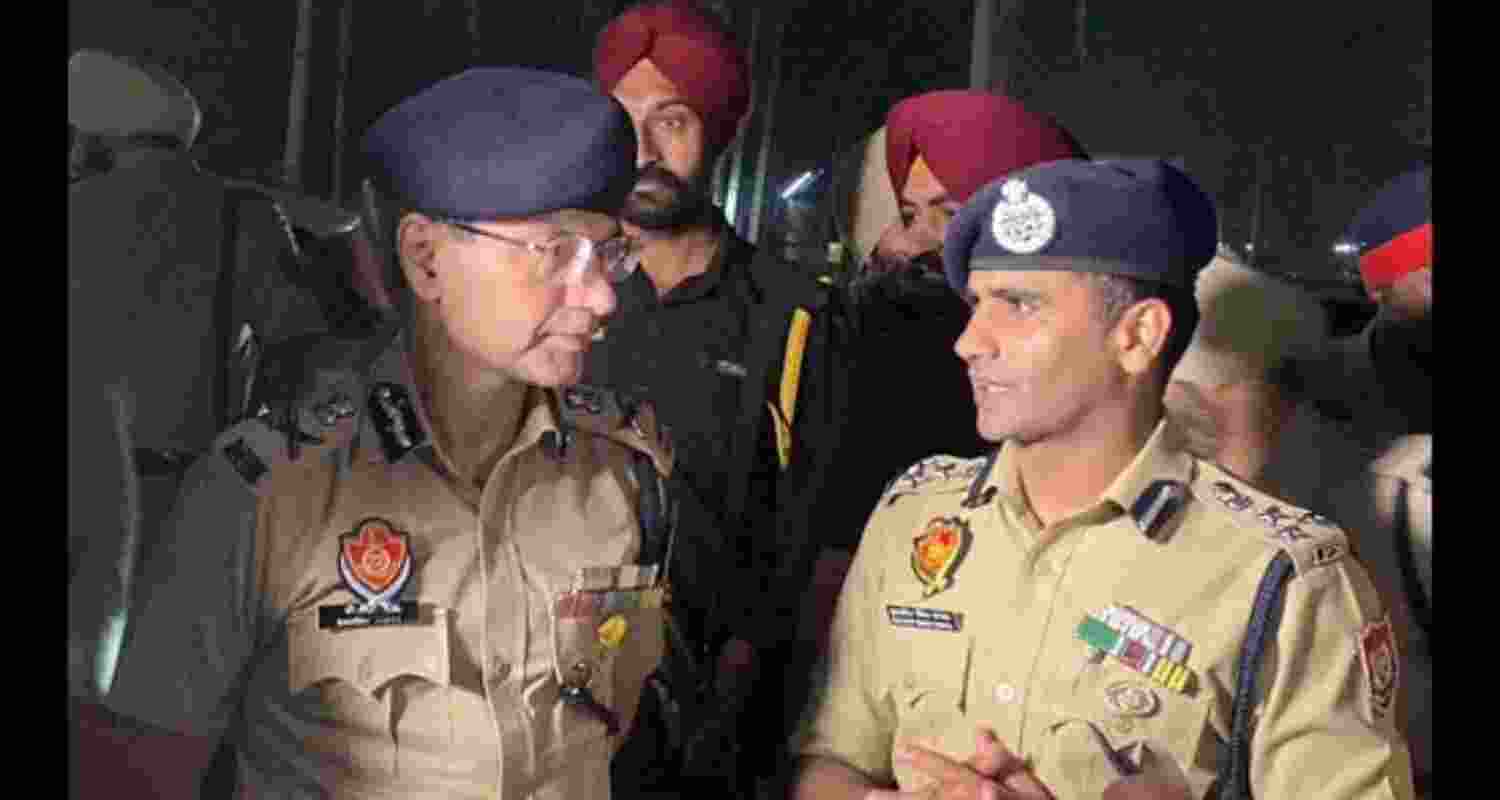 Ludhiana top cop conducts surprise check at police station