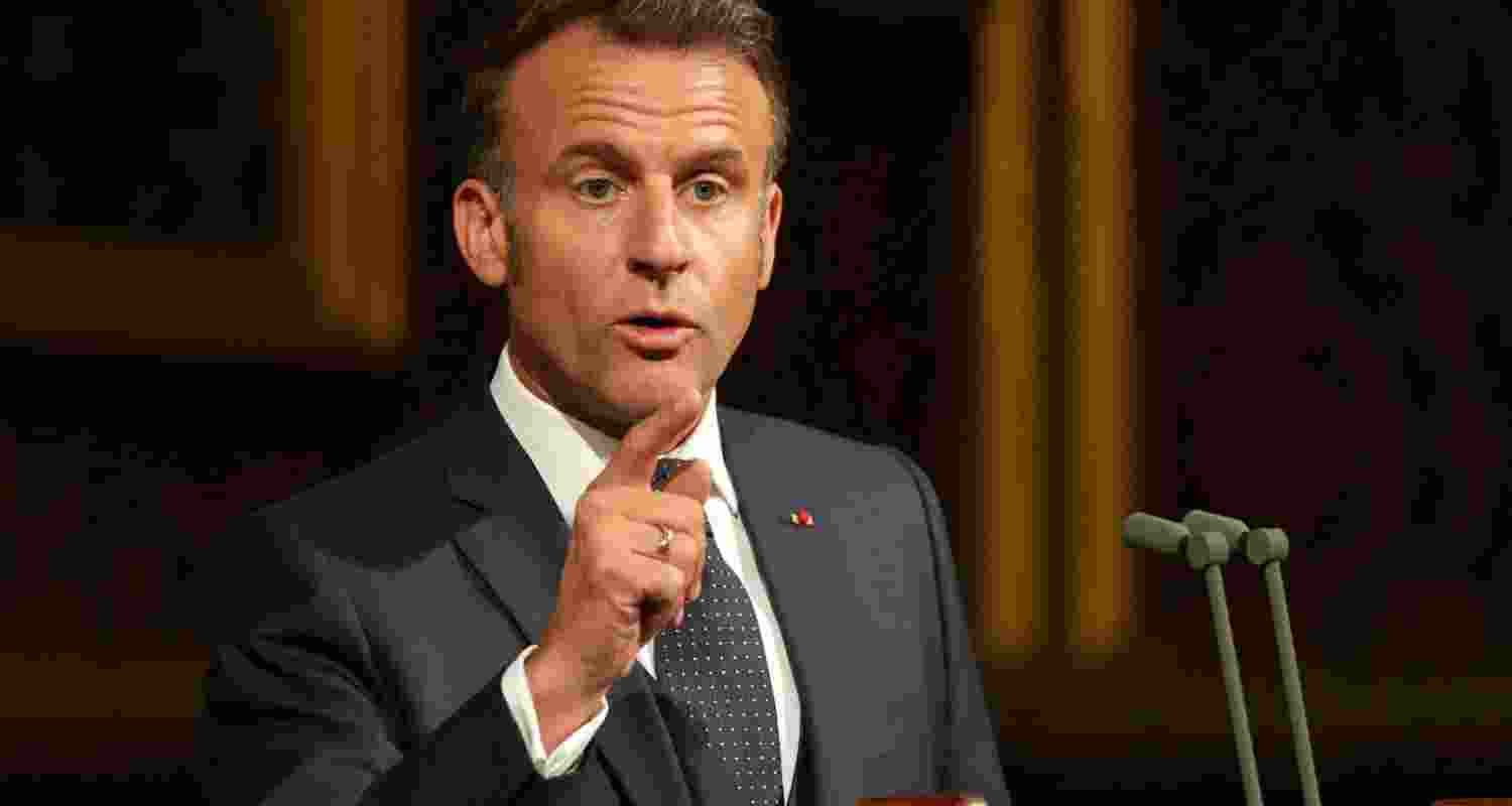 French President Emmanuel Macron.