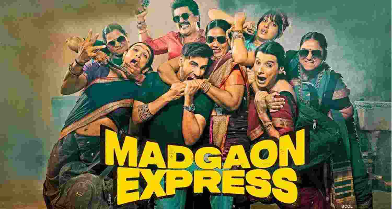Poster of the film "Madgaon Express".