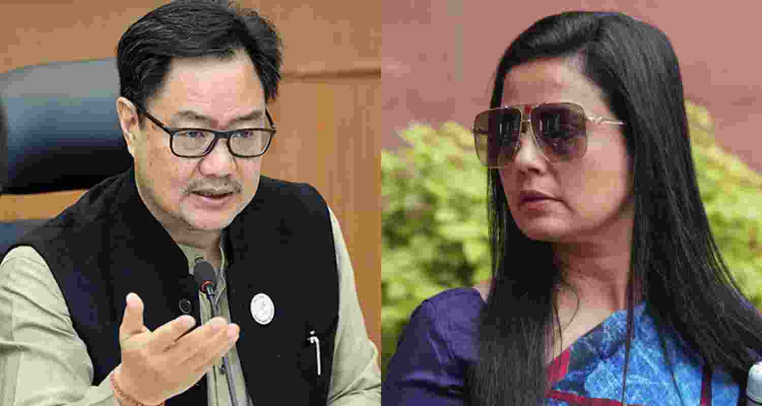 Rijiju threatens action over Moitra's controversial speech