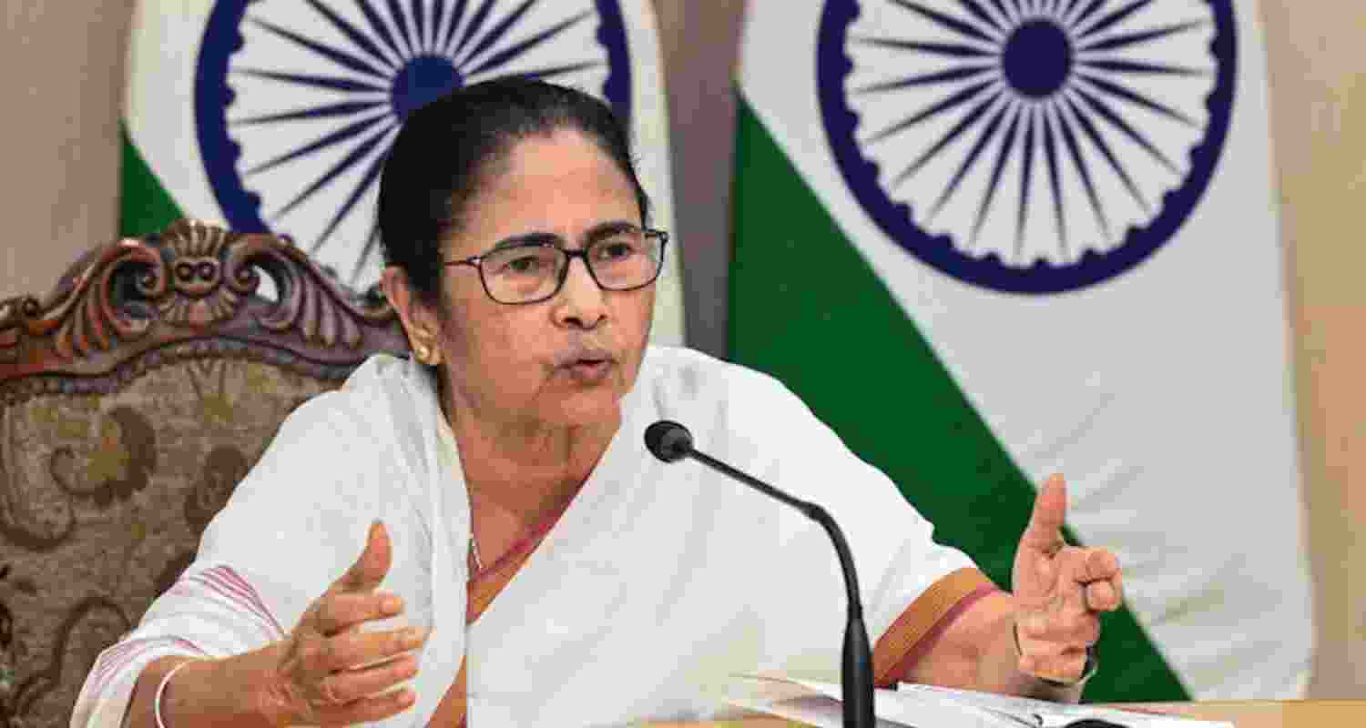 A file photo of West Bengal Chief Minister Mamata Banerjee.