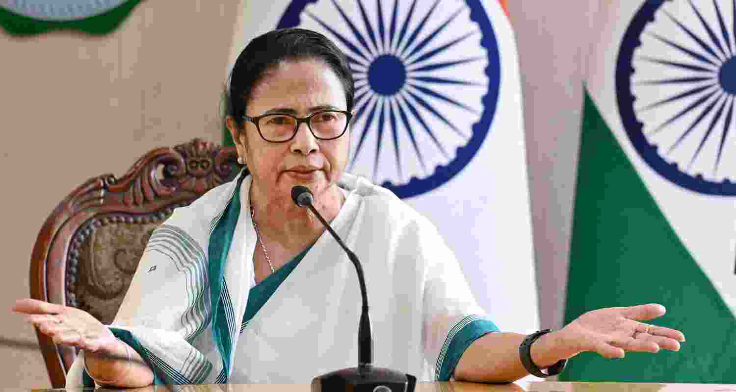 West Bengal Chief Minister Mamata Banerjee - file image.