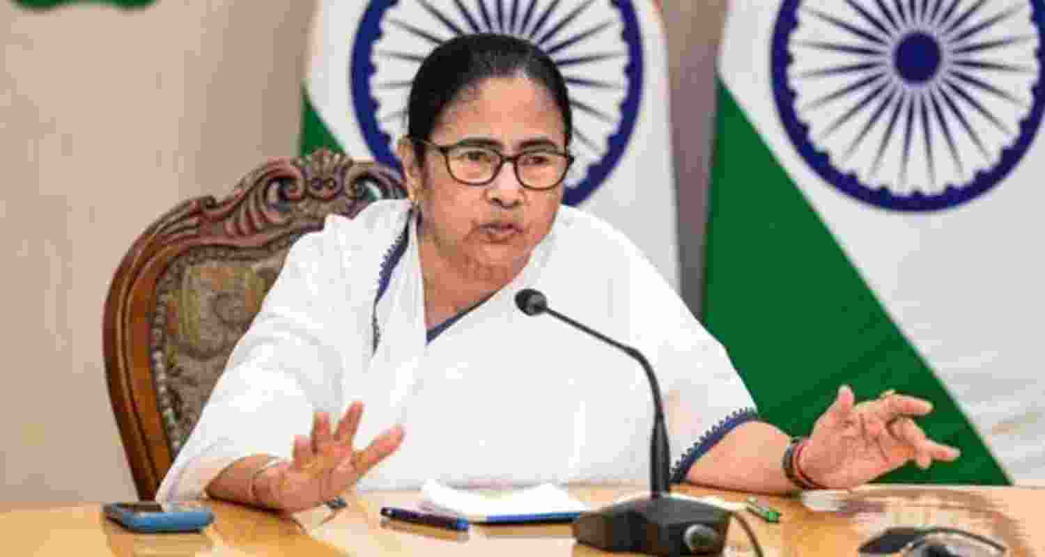 West Bengal Chief Minister Mamata Banerjee - file image.