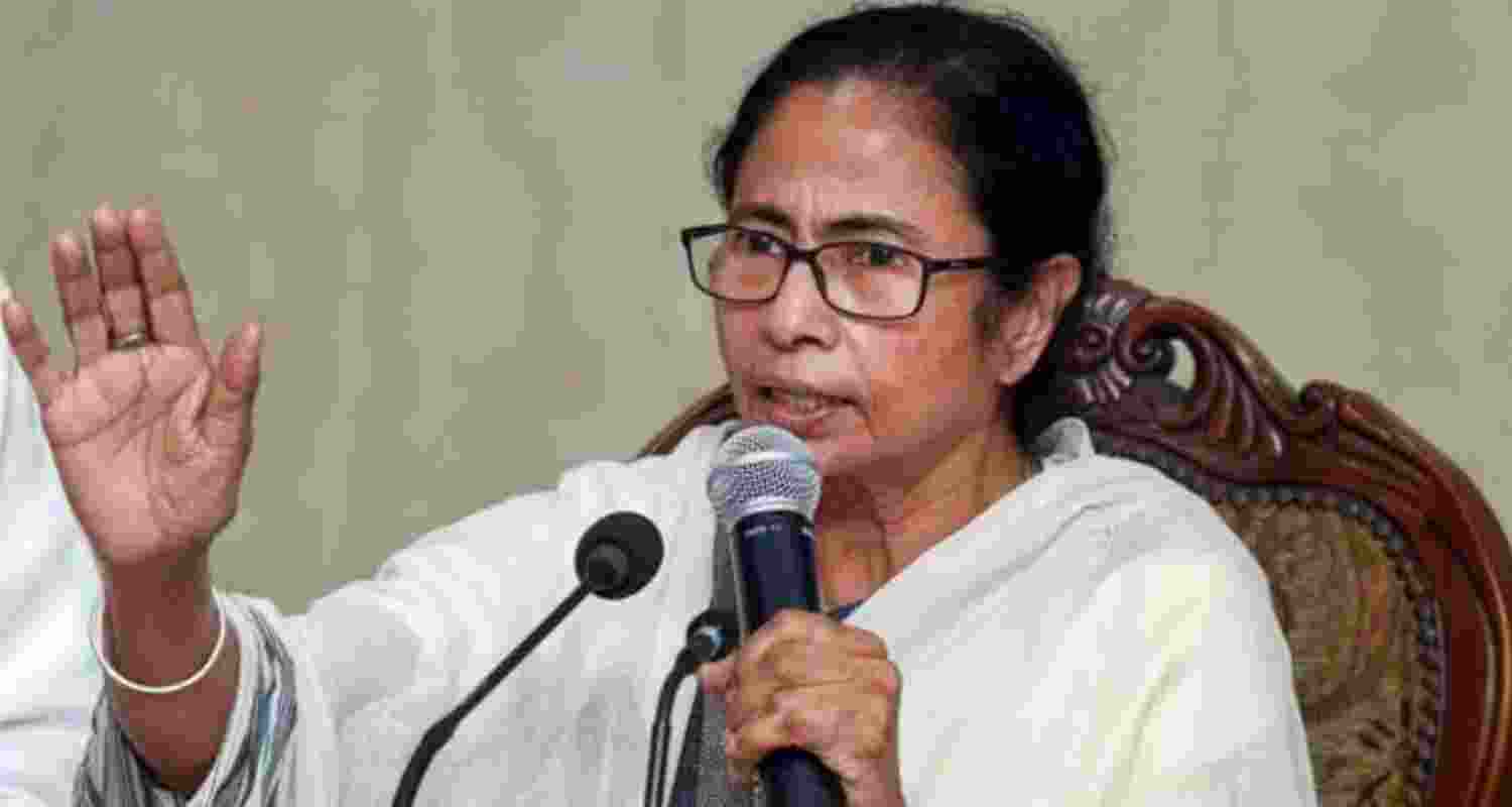 West Bengal Chief Minister Mamata Banerjee - file image. 