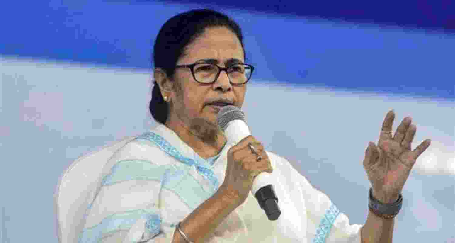 West Bengal Chief Minister Mamata Banerjee - file image.