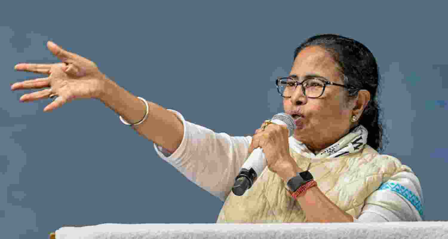 West Bengal Chief Minister Mamata Banerjee - file image.