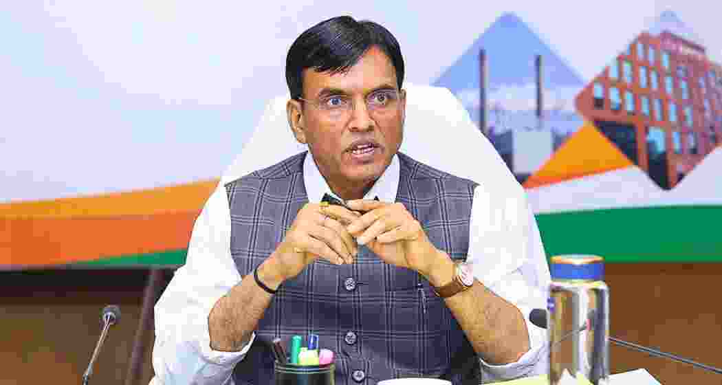 File photo of Sports Minister Mansukh Mandaviya.  