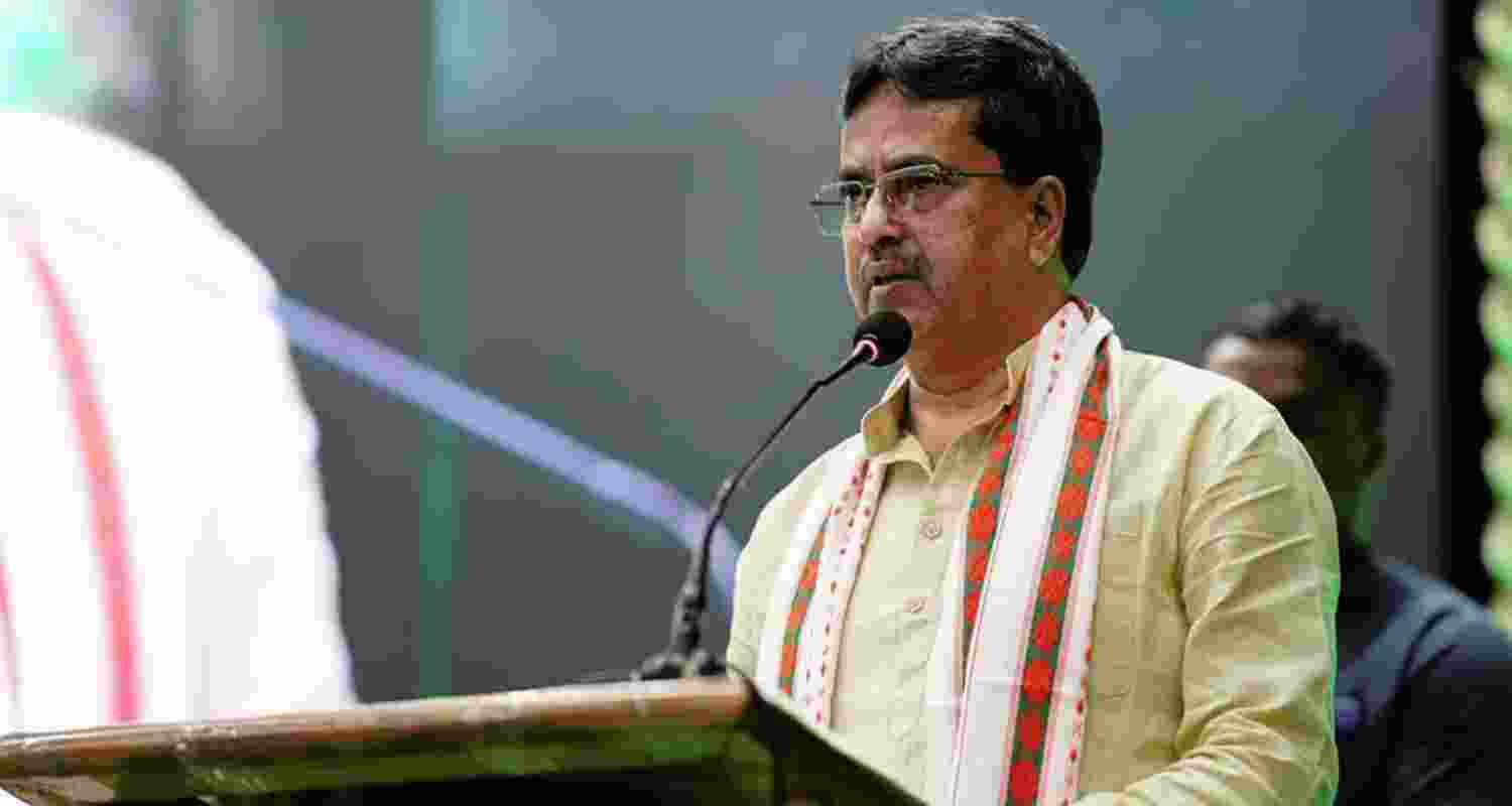A file photo of Tripura Chief Minister Manik Saha. (PTI)