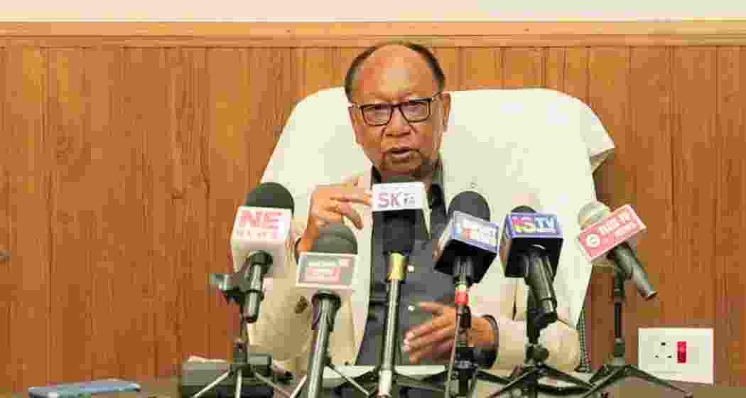 Former Manipur minister Yumnam Khemchand. File photo.