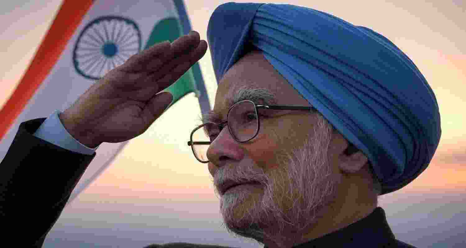 Prime Minister Dr Manmohan Singh. Image: X