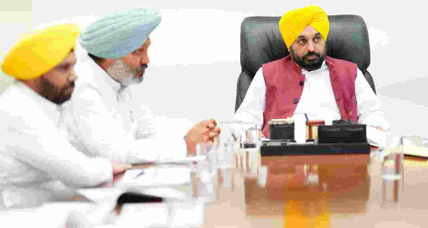 Punjab CM Bhagwant Mann. 