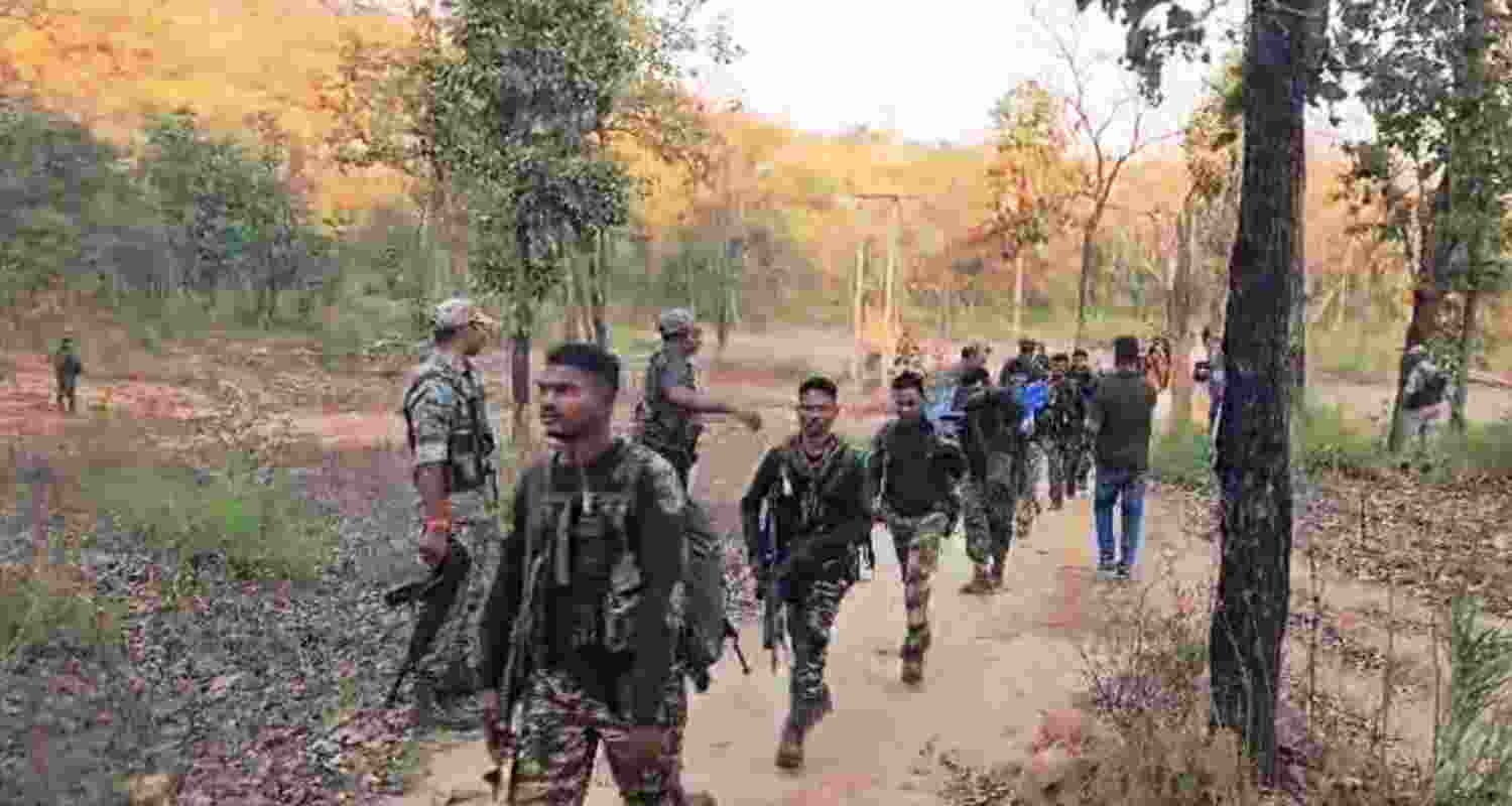 Forces bust 2 Maoist dumps in Chhattisgarh, seize weapons