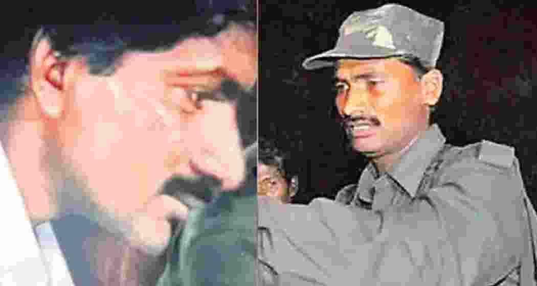 A combination of file photos of senior Maoist leaders Devji and Malla Raju Reddy.