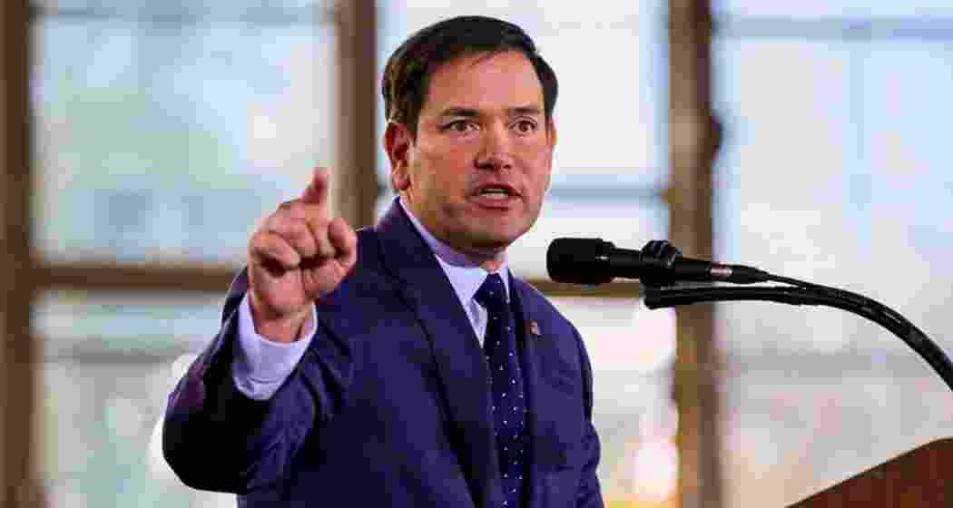 US Secretary of State Marco Rubio. File photo.