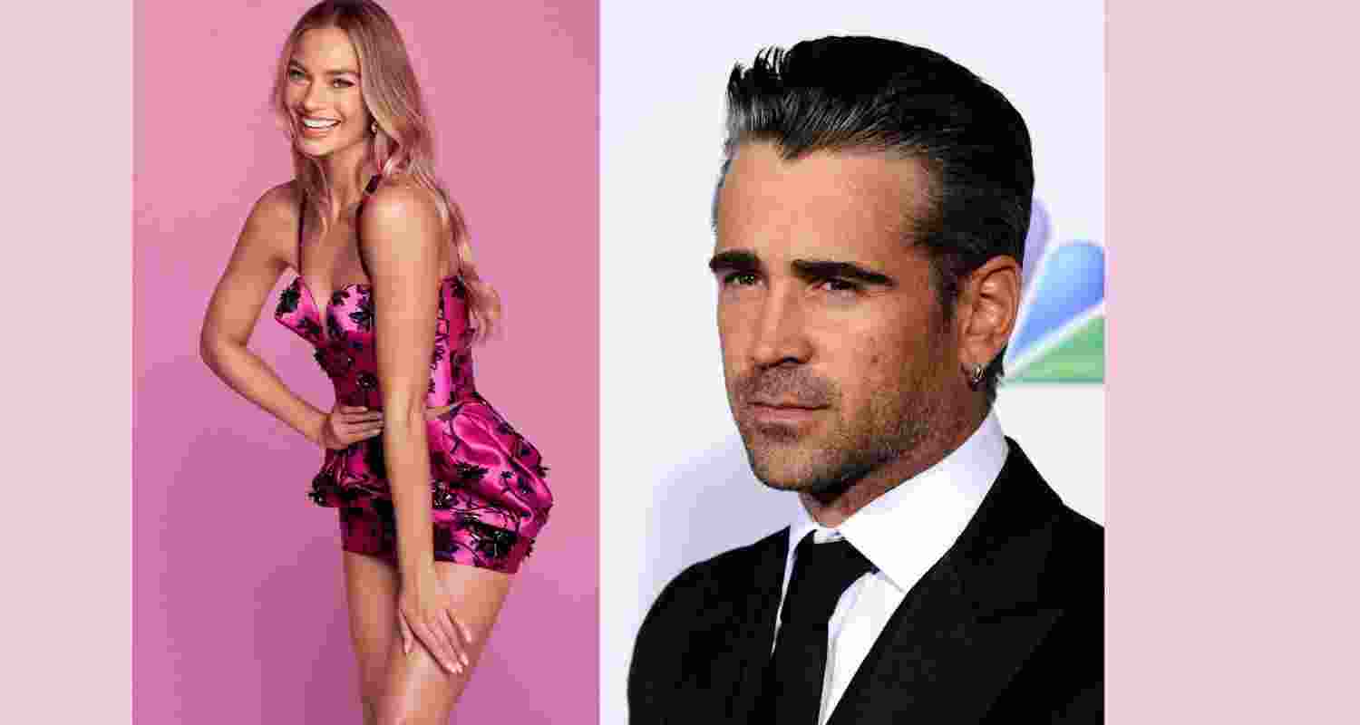 Margot Robbie and Colin Farrell.